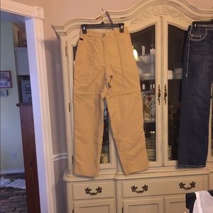 The North Face women’s Tekware Convertible Hiking Pants M